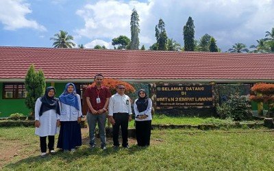 MTsN 2 Empat Lawang di Survey Lembaga GeoInfo Sejahtera